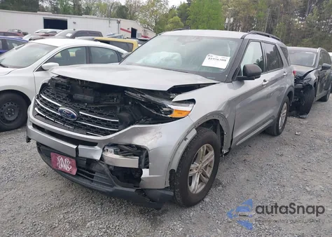 2021 Ford Explorer Xlt from USA, damaged, VIN 1FMSK7DH0MGA77441